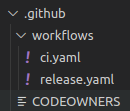 Carpeta .github/workflows